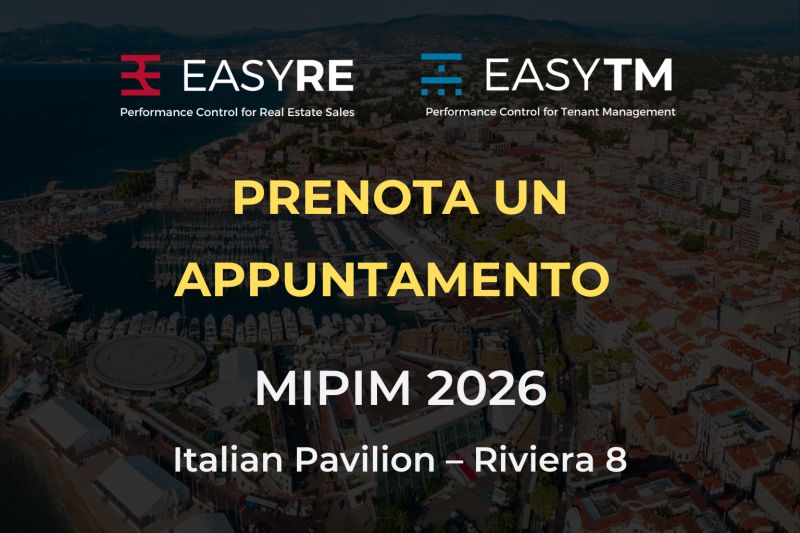 EASYRE ed EASYTM saranno al MIPIM 2026.